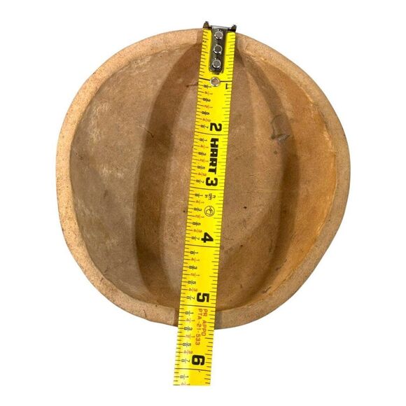 Handcrafted Carved African Safari Animals Gourd Wall Art Intricate Floral Design - Picture 7 of 7